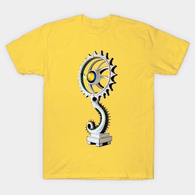 Industrial Dragon Mechanics! T-Shirt by Giant Monster